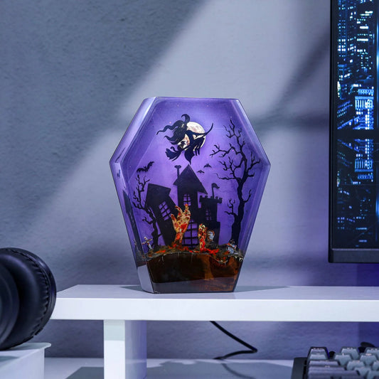 Halloween decorative lights made of epoxy resin.